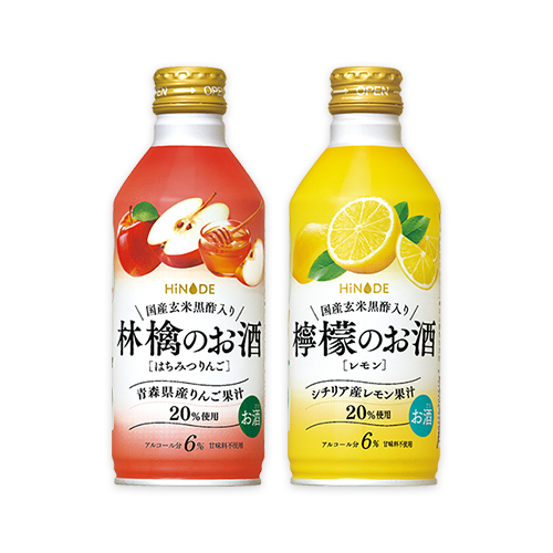 HINODE 林檎のお酒/檸檬のお酒 300mlボトル缶