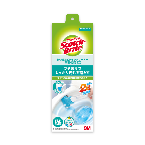 スコッチ・ブライト™ 取り替え式トイレクリーナー