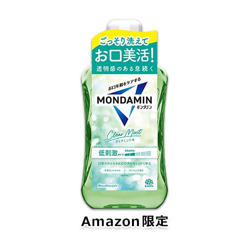 【Amazon.co.jp限定】モンダミン クリアミント 1000mL