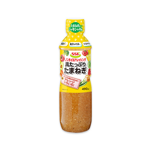 SSK ノンオイルドレッシング具たっぷりたまねぎ490ml