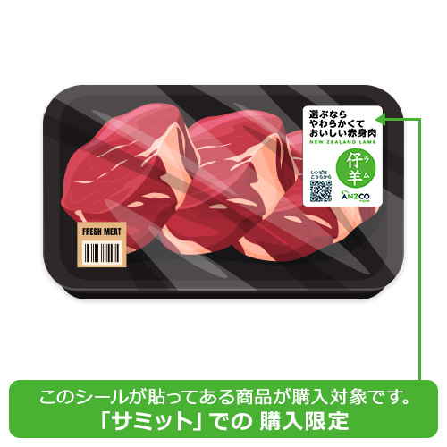 ニュージーランド産　ラムかた切りおとし