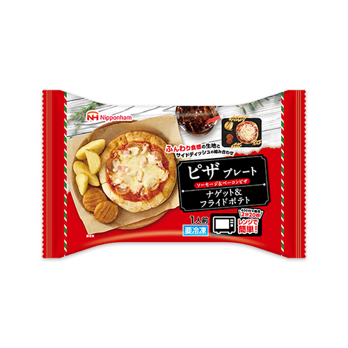 ピザプレート　ナゲット＆フライドポテト