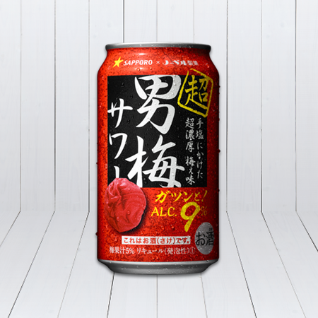 サッポロ 超男梅サワー350ml