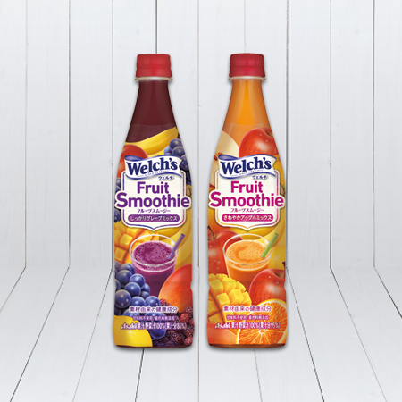 「Welch's」 Fruit Smoothie しっかりグレープミックス/さわやかアップルミックス