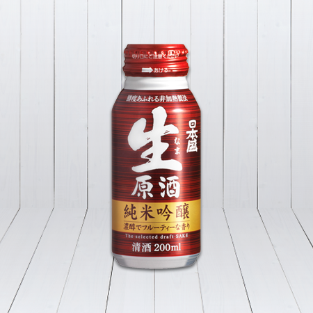 生原酒純米吟醸 200mlボトル缶