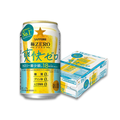 【Amazon.co.jp限定】サッポロ 極ZERO 爽快ゼロ 350ml×24本