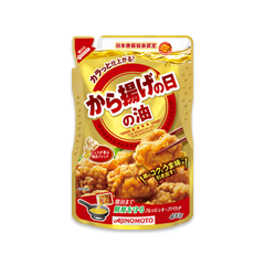 「AJINOMOTO から揚げの日の油」400g   フレッシュキープパウチ