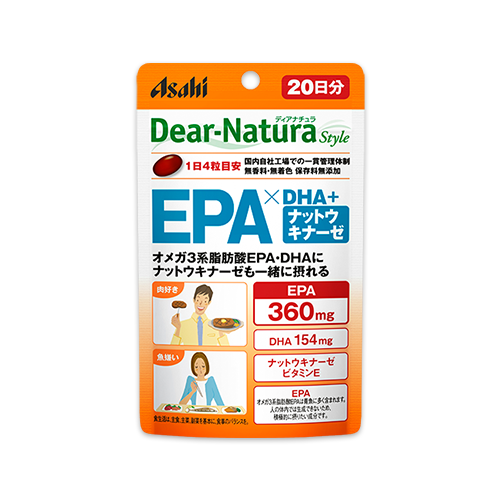 【店舗限定】ディアナチュラスタイル EPA×DHA+ナットウキナーゼ(20日分)