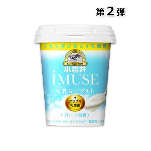 小岩井 iMUSE(イミューズ)生乳(なまにゅう)ヨーグルト 400g