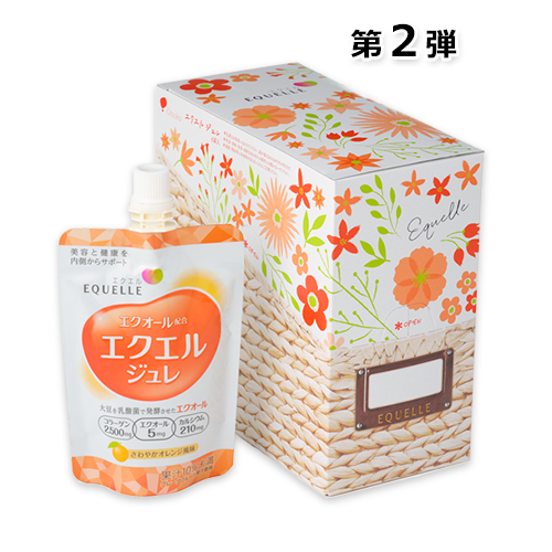 【LOHACO限定】エクエル ジュレ 6days BOX(100g×6)