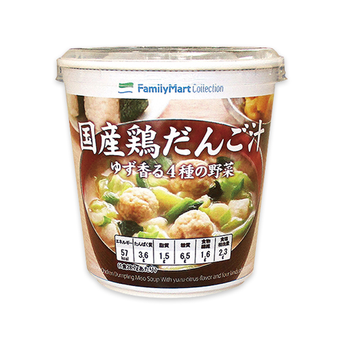 国産鶏だんご汁