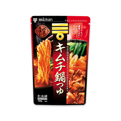 〆まで美味しいキムチ鍋つゆ ストレートタイプ 750g