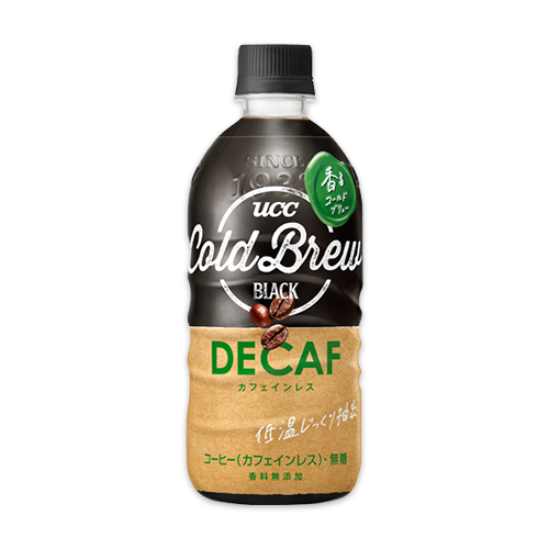 UCC COLD BREW DECAF PET500ml