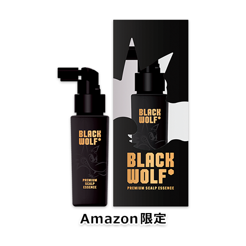 【Amazon.co.jp限定】ブラックウルフ プレミアム スカルプ エッセンス