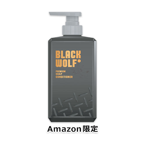 【Amazon.co.jp限定】ブラックウルフ プレミアム スカルプ コンディショナー