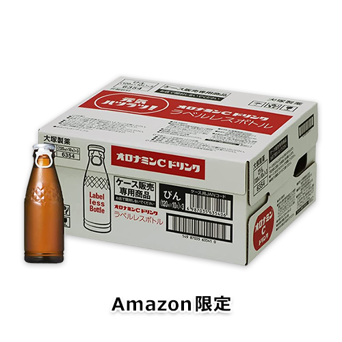 【Amazon.co.jp限定】オロナミンCドリンク ラベルレス 120ml×30本