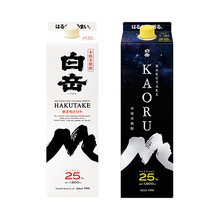 白岳 / 白岳KAORU 25度 1800mlパック