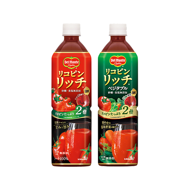 デルモンテ リコピンリッチ トマト/ベジタブル 900g