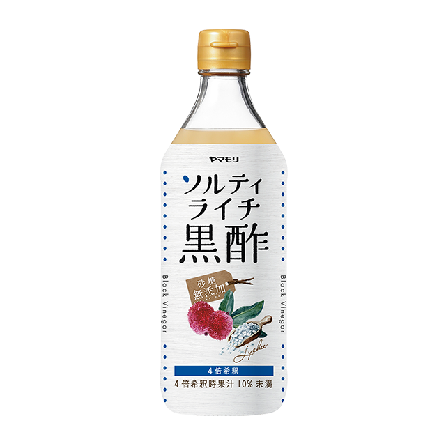 砂糖無添加 ソルティライチ黒酢 500ml