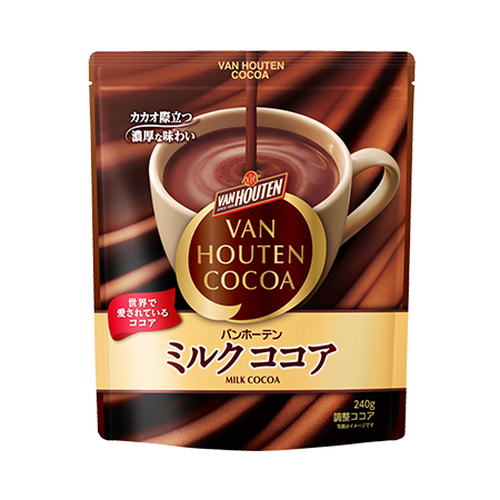 バンホーテン ミルクココア 240g